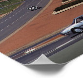 アンザック・パレードと国会議事堂，キャンベラ，オスター ポスター (角)