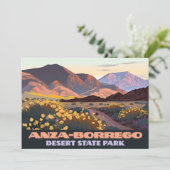 アンザボレゴデザート州パークカリフォルニアフラワーズ 招待状 (スタンド正面)
