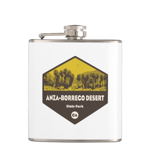 アンザボレゴデザート州パークカリフォルニア フラスク (正面)