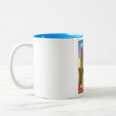 アンザボレゴデザート州パーク旅行ポスター ツートーンマグカップ (左)