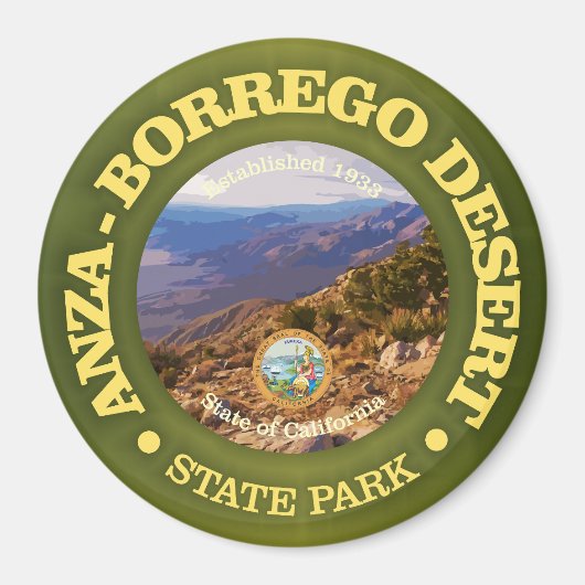 アンザボレゴ砂漠SP マグネット (正面)