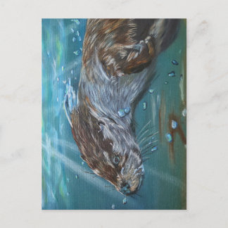 アンシカアートオッター。 ポストカード