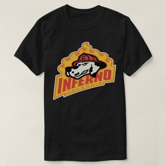 アンシャクトコロンビアのインフェルノ・ホッケーチーム1 Tシャツ (デザイン正面)