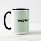アンシー?RoseWritesによる昆虫学者のMugにバグを報告 マグカップ (左)