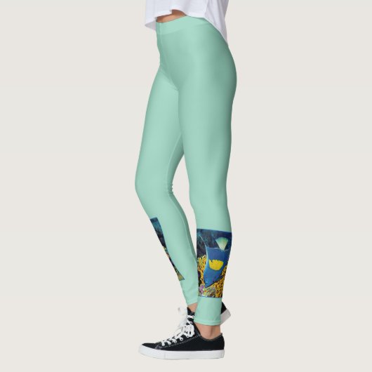 アンジェフィッシュアットコーラルリーフ – 写真デザイン | レギンス (左)