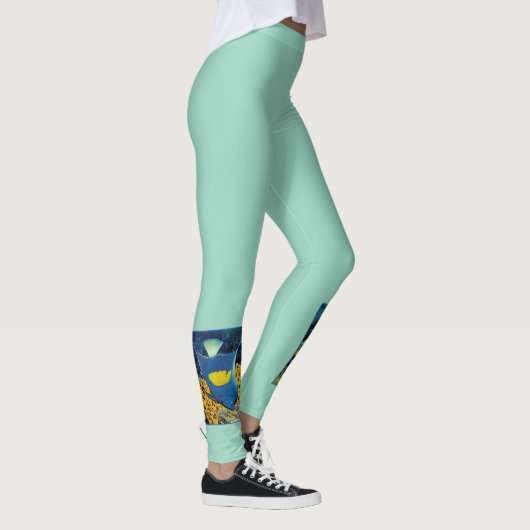 アンジェフィッシュアットコーラルリーフ – 写真デザイン | レギンス (右)