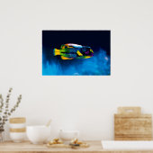 アンジェフィッシュバイヨハネスストーター ポスター (キッチン)