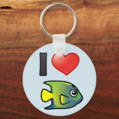 アンジェフィッシュ女王が大好き キーホルダー (正面)