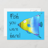 アンジェフィッシュ ポストカード (正面/裏面)