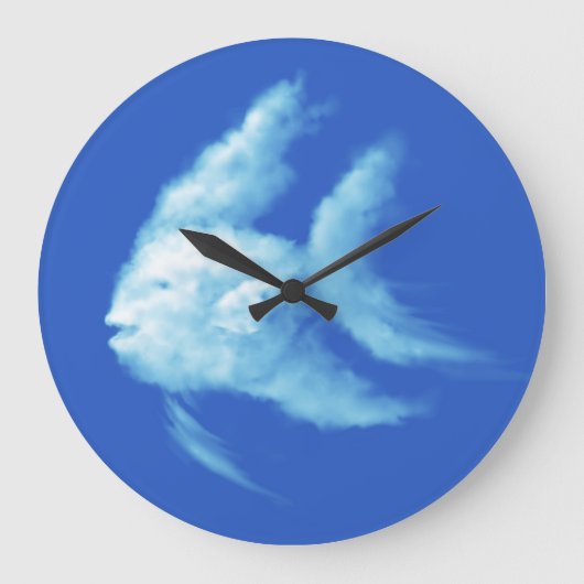 アンジェフィッシュ ラージ壁時計 (正面)