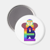 アンジェベット文字E マグネット (正面/裏面)