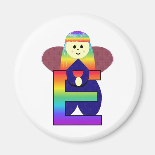 アンジェベット文字E マグネット (正面)