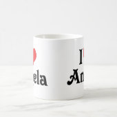 アンジェラが大好き コーヒーマグカップ (中央)