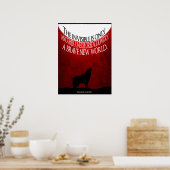 アンジェラカーター引用文ミニマリスト ポスター (キッチン)