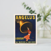 アンジェラスリキュールフランスヴィンテージポスター1907 ポストカード (スタンド正面)