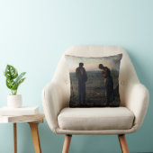 アンジェラス、ジャン=フランソワ・ミレー、1857年～1859年 クッション (椅子)