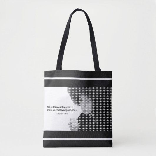 アンジェラデービス-失業した政治家 トートバッグ (正面)