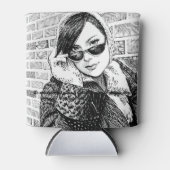 アンジェラビンガムドリンクコージー 缶クーラー (正面)