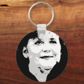 アンジェラメルケル キーホルダー (正面)