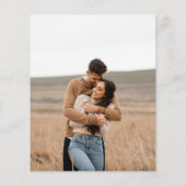 アンジェラモダンウェディング日付を保存 (裏面)