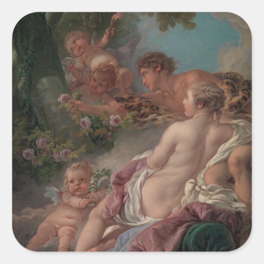 アンジェリカとメドーロ スクエアシール (正面)