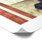 アンジェリコ・フラによるキリストの十字架での聖ドミニク ポスター (角)