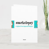 アンジェリックホリデー シーズンカード (裏面)