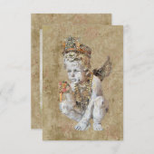 アンジェリック招待状/ RSVP (正面/裏面)