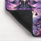 アンジェリナパープルゴシックフェアリー蠍座ホーン〔占星術の〕十二宮図 マウスパッド (コーナー)