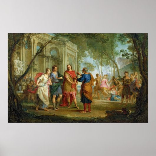 アンジェリ学カとメドーロの愛のローランド ポスター (正面)