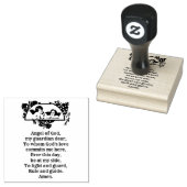 アンジェルオブゴッドカトリック宗教祈りの言葉 ラバースタンプ (押印)