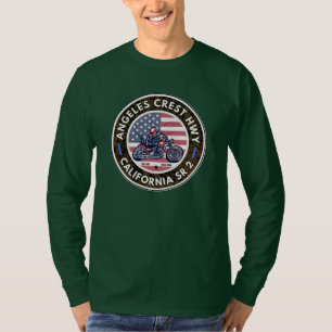 アンジェルスクレストハイウェイカリフォルニア州ルートギフト Tシャツ