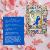 アンジェルスヴァージンメアリーアンニュプテンスカトリック祈りの言葉 ノートカード