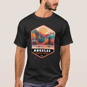 アンジェルス国立森林カリフォルニアヴィンテージエンブレム Tシャツ
