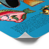 アンジェルフィッシュの背景 ポスター (角)