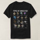 アンジェルフィッシュシャツエンジェルフィッシュ淡水Aqの種類 Tシャツ (デザイン正面)