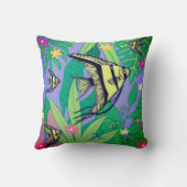 アンジェルフィッシュプリント#2レコレータ クッション (裏面)