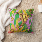 アンジェルフィッシュプリント#2 1974 クッション (ブランケット)