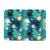 アンジェルフィッシュ水族館の模様 マグネット (横)