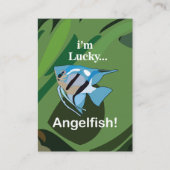 アンジェルフィッシュ淡水ラッキーアカルイスト漁師 名刺 (正面)