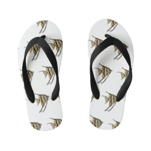 アンジェルフィッシュ漫画イラストレーション キッズビーチサンダル