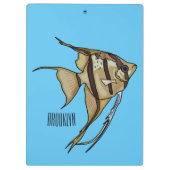 アンジェルフィッシュ漫画イラストレーション クリップボード (裏面)