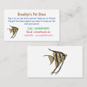 アンジェルフィッシュ漫画イラストレーション 名刺 (正面/裏面)