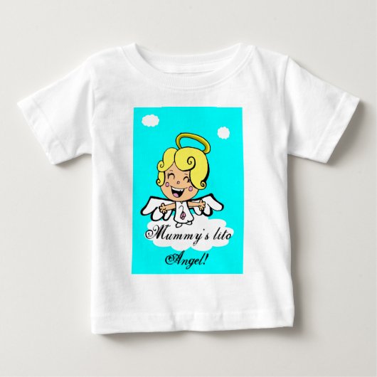 アンジェルフライお母さんのリト・エンジェル！ ベビーTシャツ (正面)