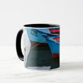 アンジェルモ港、魚釣り船。 マグカップ (正面左)