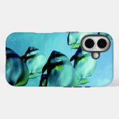 アンジェル澄んフィッシュブルー Case-Mate iPhoneケース (裏面 (横))