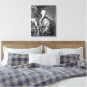 アンジェロ・マリア・モンティチェリ、ジョン・ファバーによる彫刻 キャンバスプリント (インサイチュ (寝室))