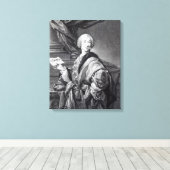 アンジェロ・マリア・モンティチェリ、ジョン・ファバーによる彫刻 キャンバスプリント (インサイチュ (ウッドフロア))