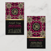 アンジャリヨガイースタンニューエイジ名刺 名刺 (正面/裏面)