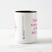 アンジーの私書箱嘆願書のマグ ツートーンマグカップ (中央)